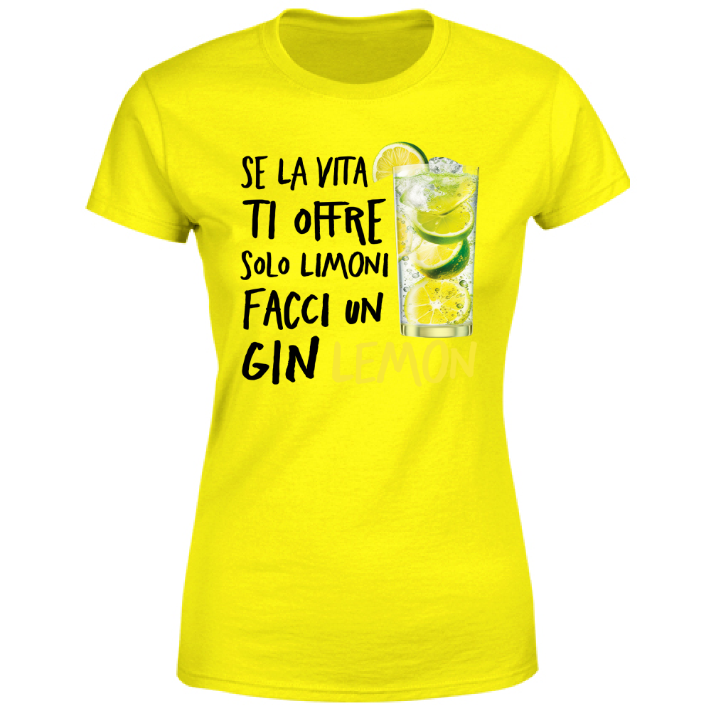 T-Shirt Donna Limoni - Scritte Divertenti - Chiara