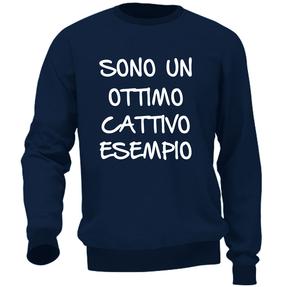 Felpa Unisex Esempio - Scritte Divertenti