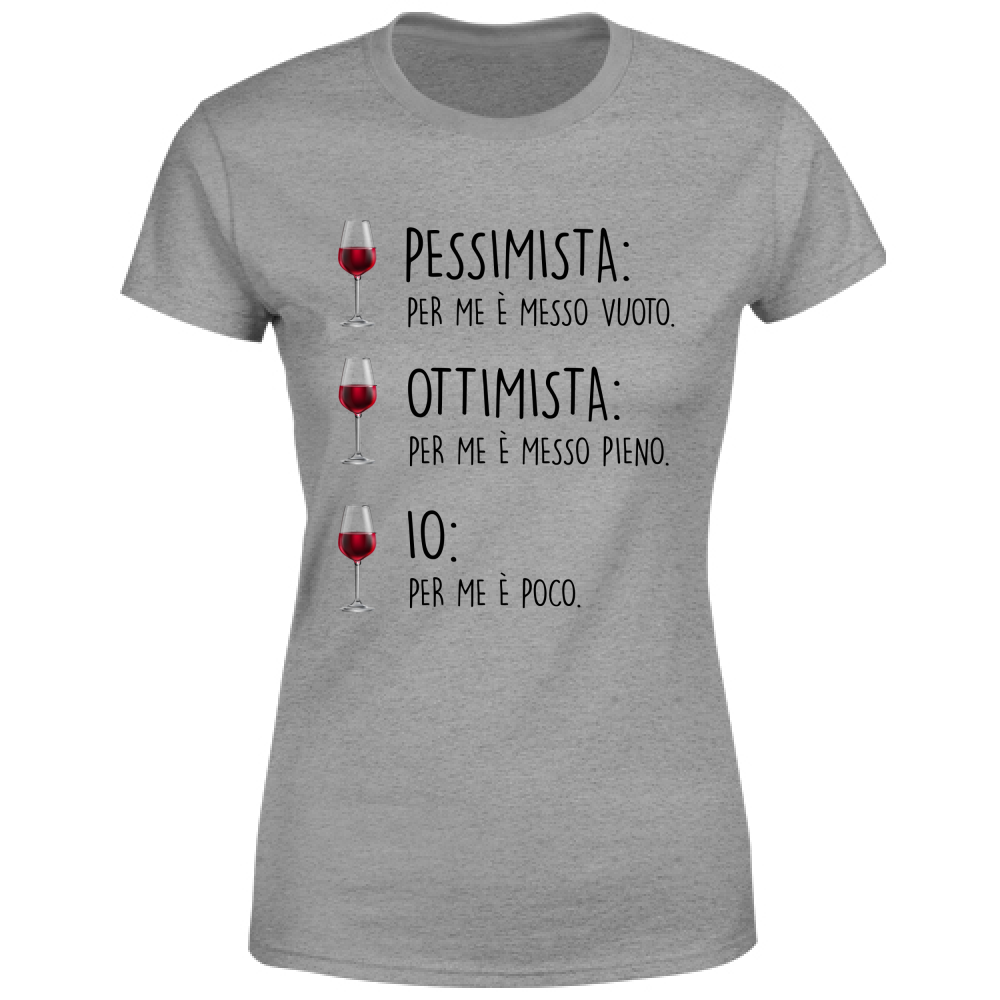 T-Shirt Donna IO - Scritte Divertenti - Chiara