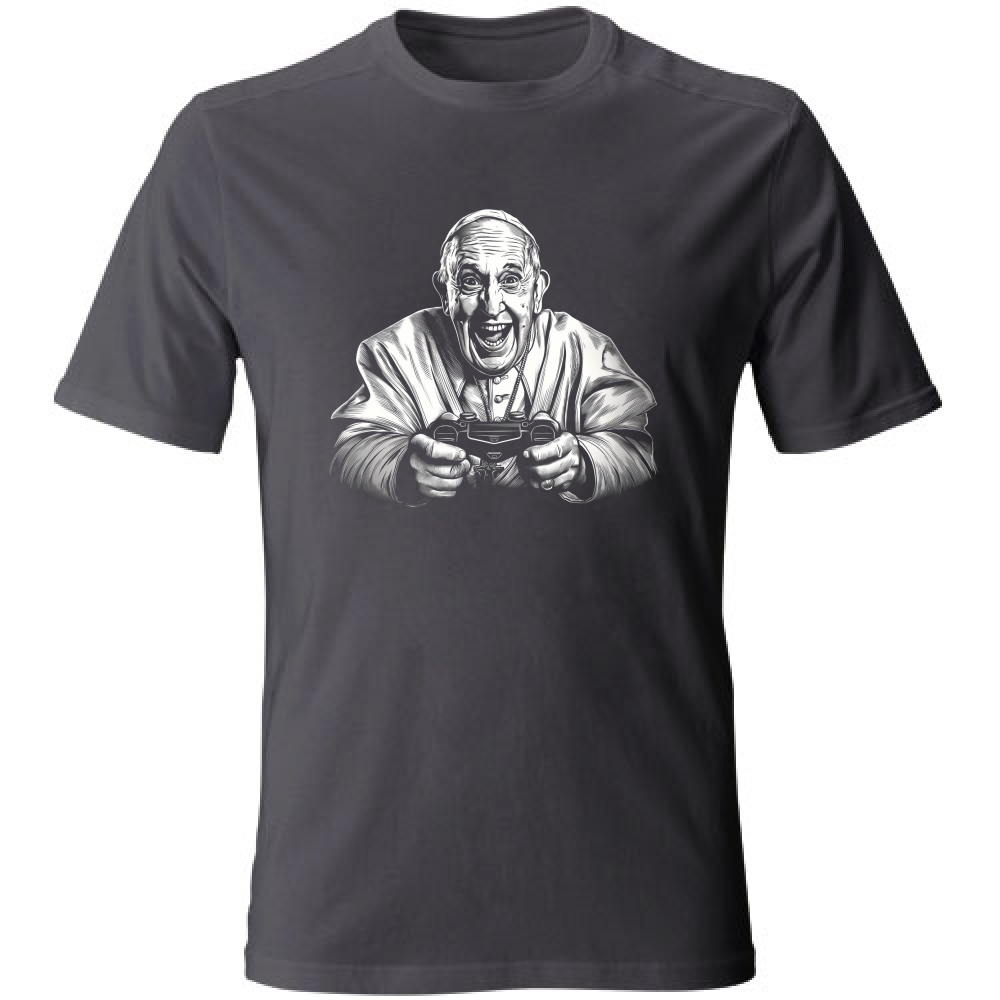 T-Shirt Unisex Large Papa Gamer