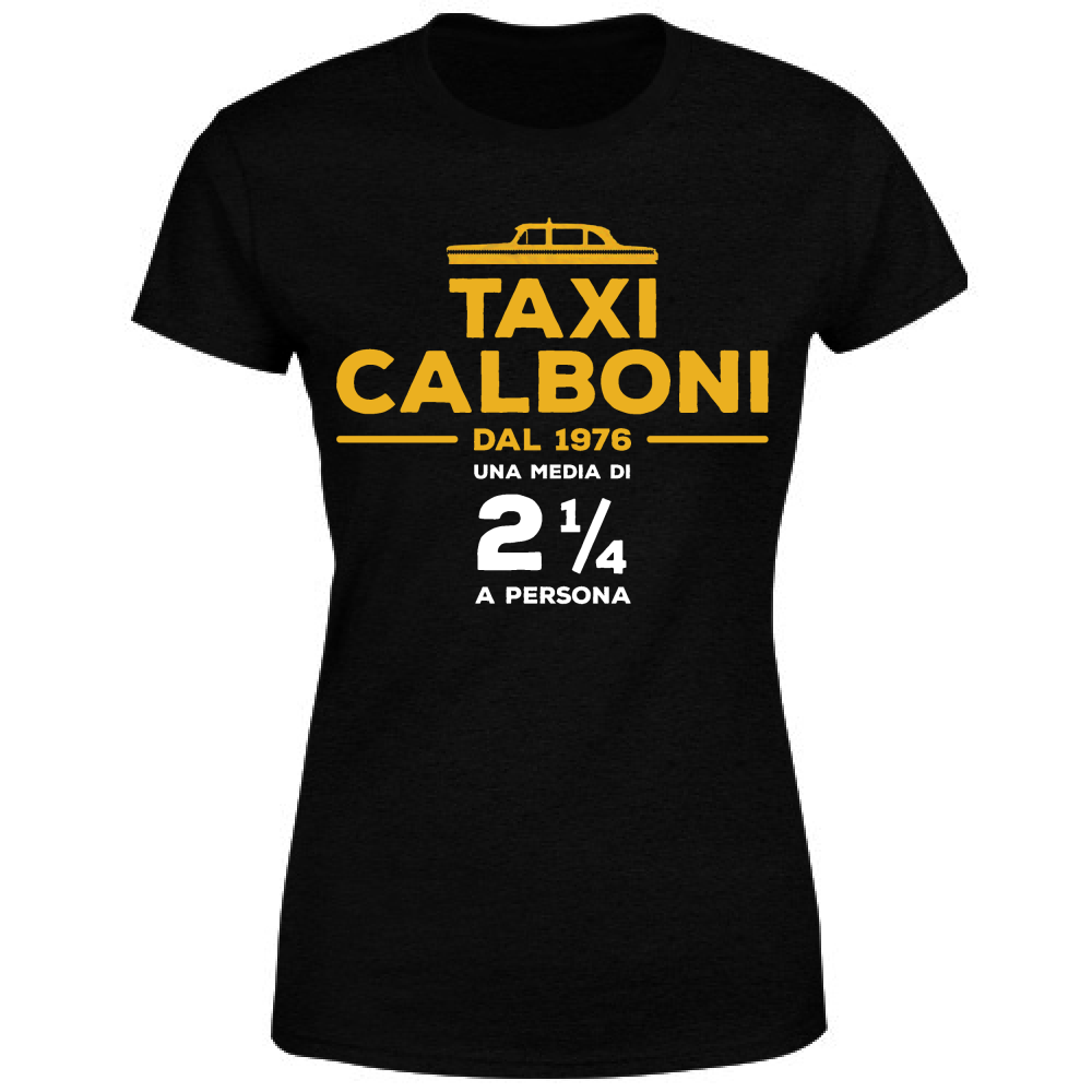 T-Shirt Donna Taxi Calboni