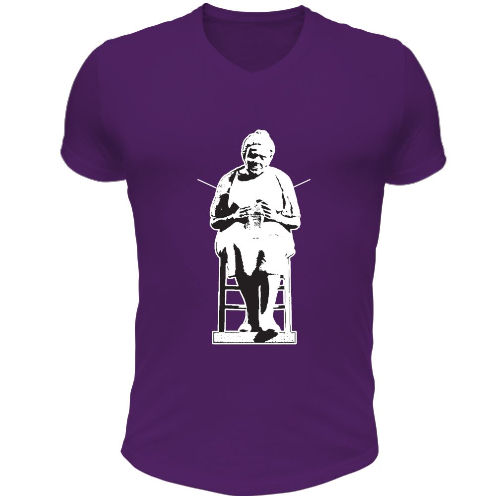 T-Shirt Unisex Scollo V La madre di Catellani