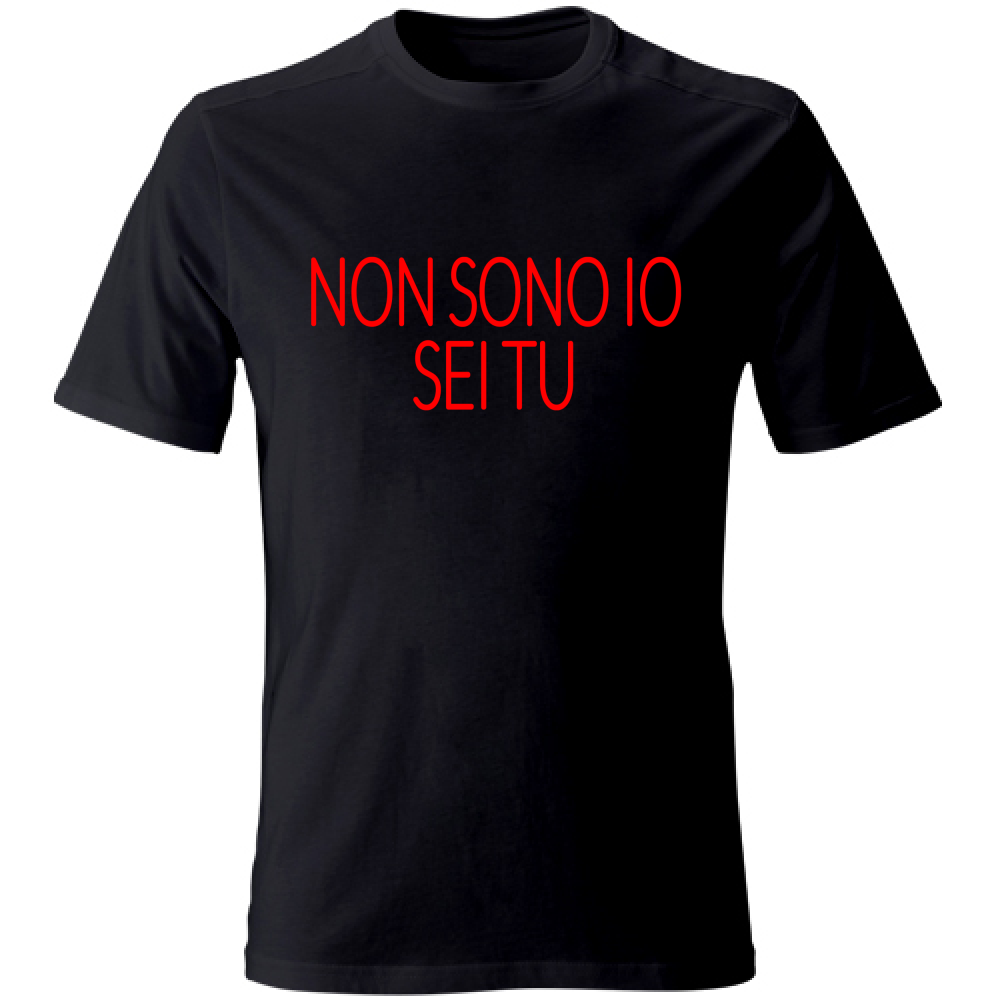 T-Shirt Unisex Sei tu - Scritte Acide