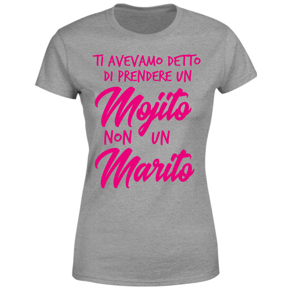 T-Shirt Donna Maglietta - Addio al Nubilato - Mojito - chiara