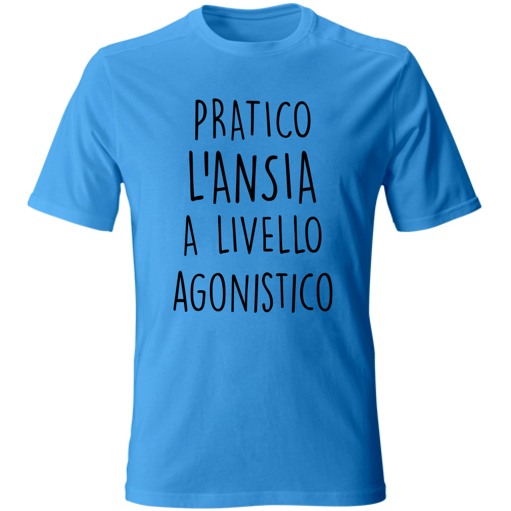 T-Shirt Unisex A livello agonistico - Scritte Divertenti - Chiara