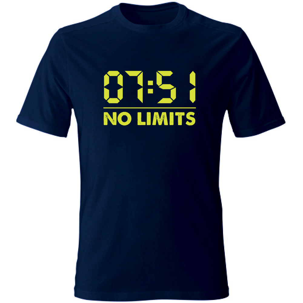 T-Shirt Unisex Large 7:51 no limits