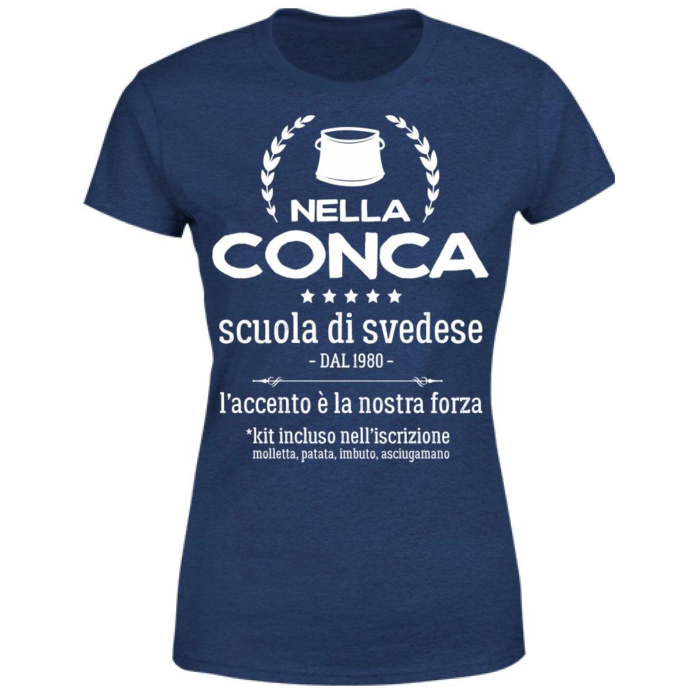 T-Shirt Donna Nella Conca