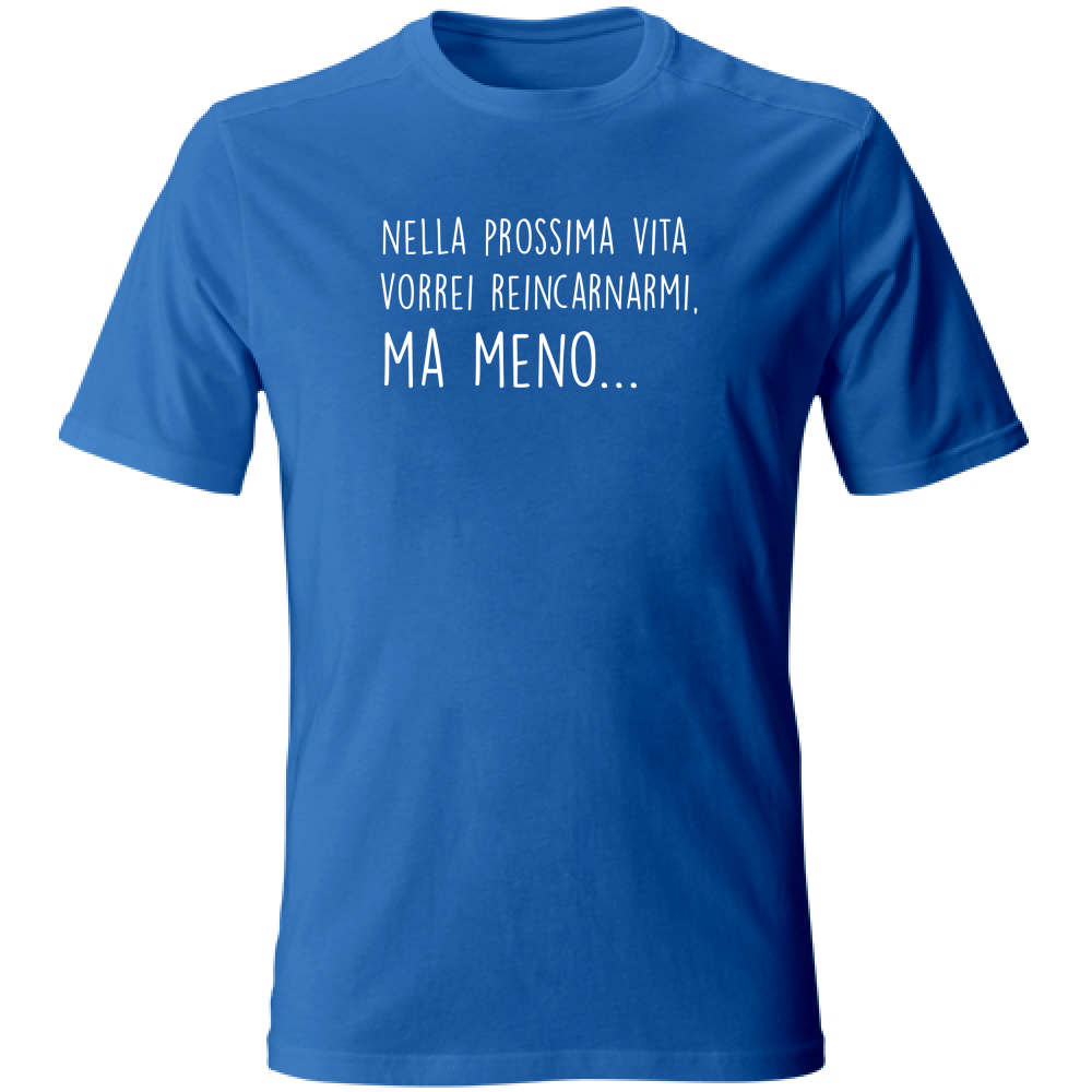 T-Shirt Unisex Large Ma meno - Scritte Divertenti