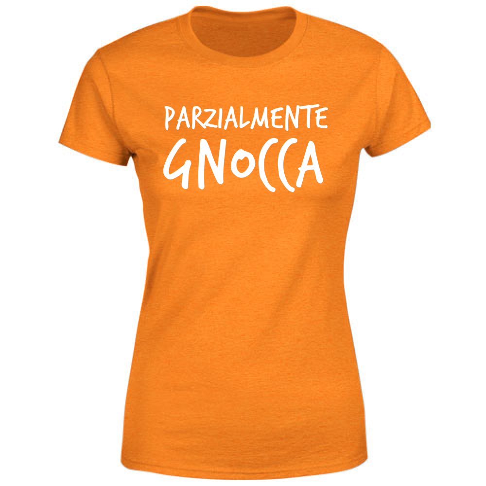 T-Shirt Donna Parzialmente - Scritte Divertenti