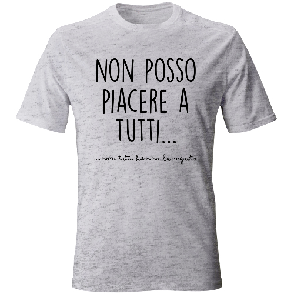 T-Shirt Unisex Piacere a tutti - Scritte Divertenti - Chiara