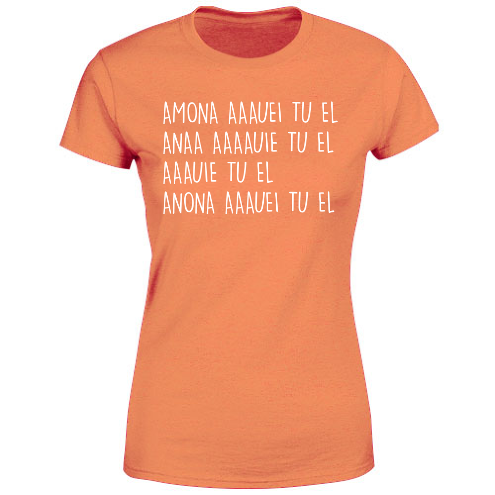 T-Shirt Donna Aaauei to el