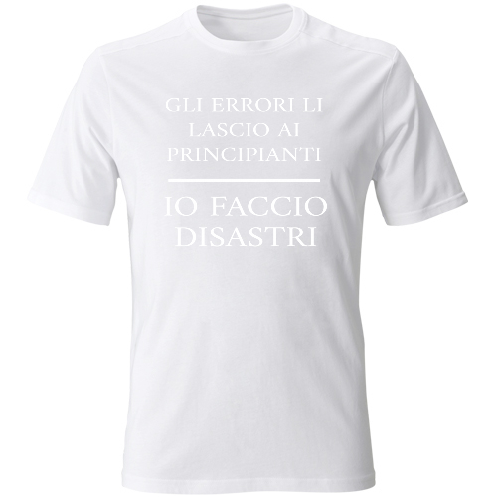 T-Shirt Unisex Large Errori Disastri