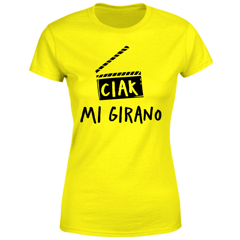 T-Shirt Donna Ciak - Scritte Divertenti - Chiara