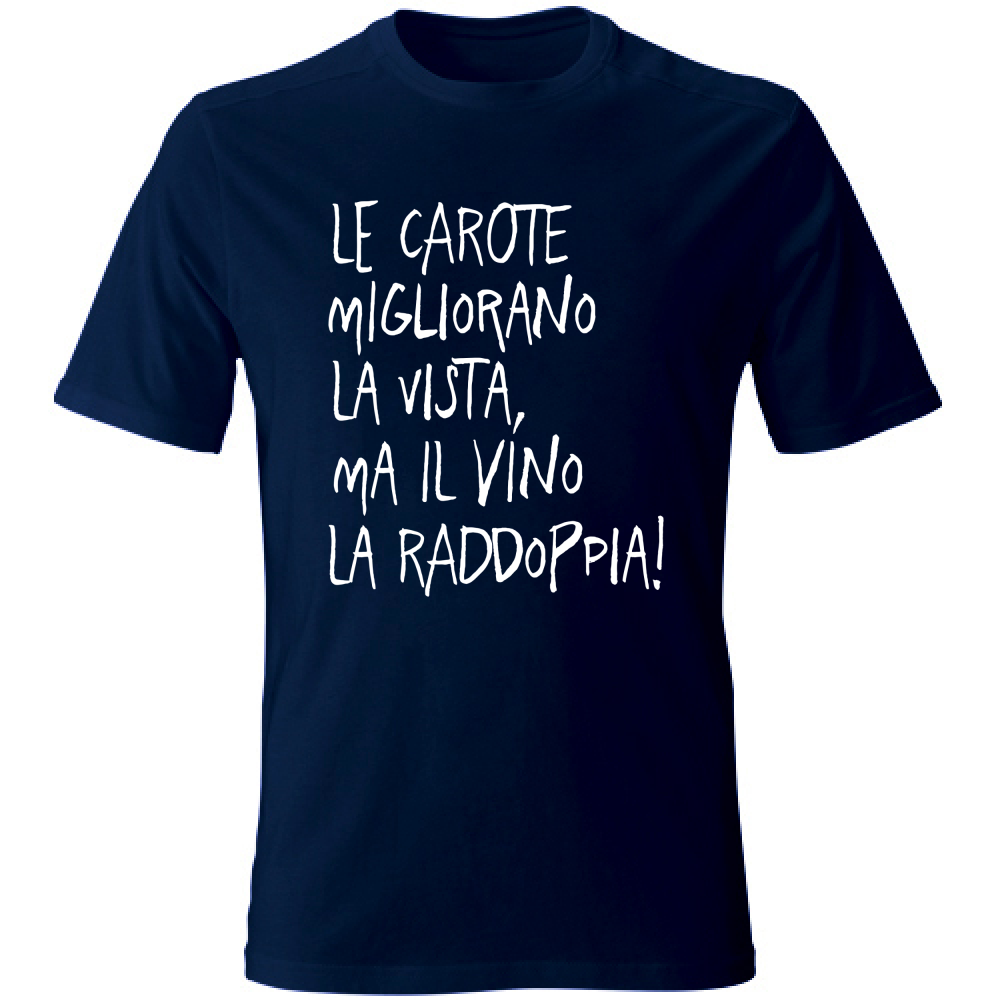 T-Shirt Unisex Le carote - Scritte Divertenti