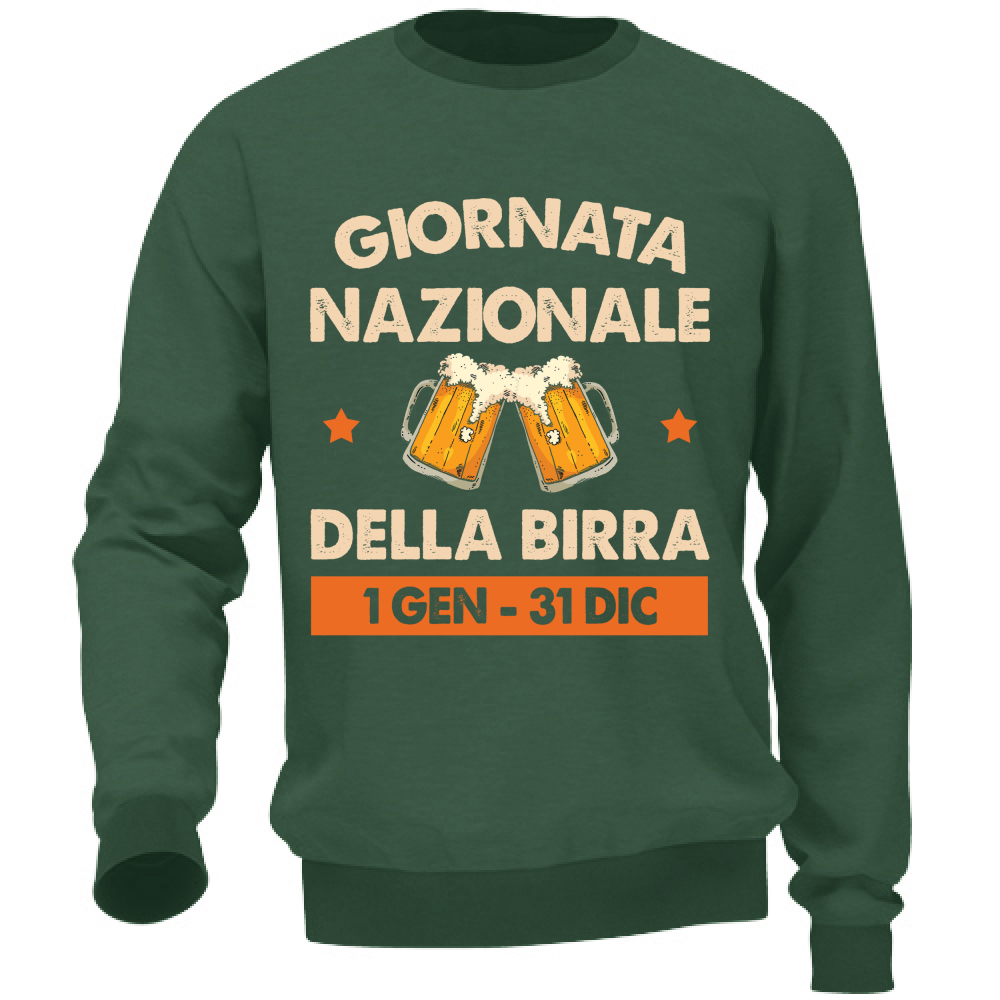 Felpa Unisex Giornata nazionale della birra