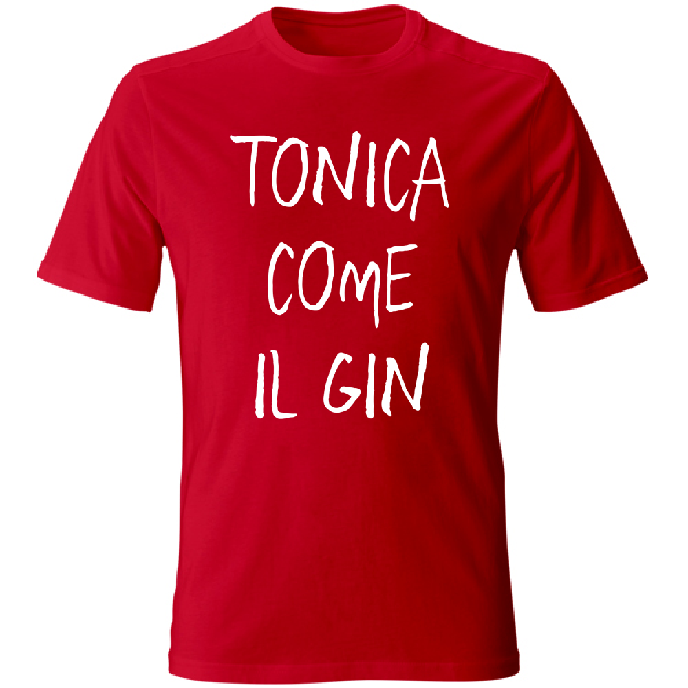 T-Shirt Unisex Tonica - Scritte Divertenti