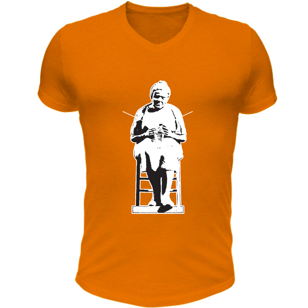 T-Shirt Unisex Scollo V La madre di Catellani