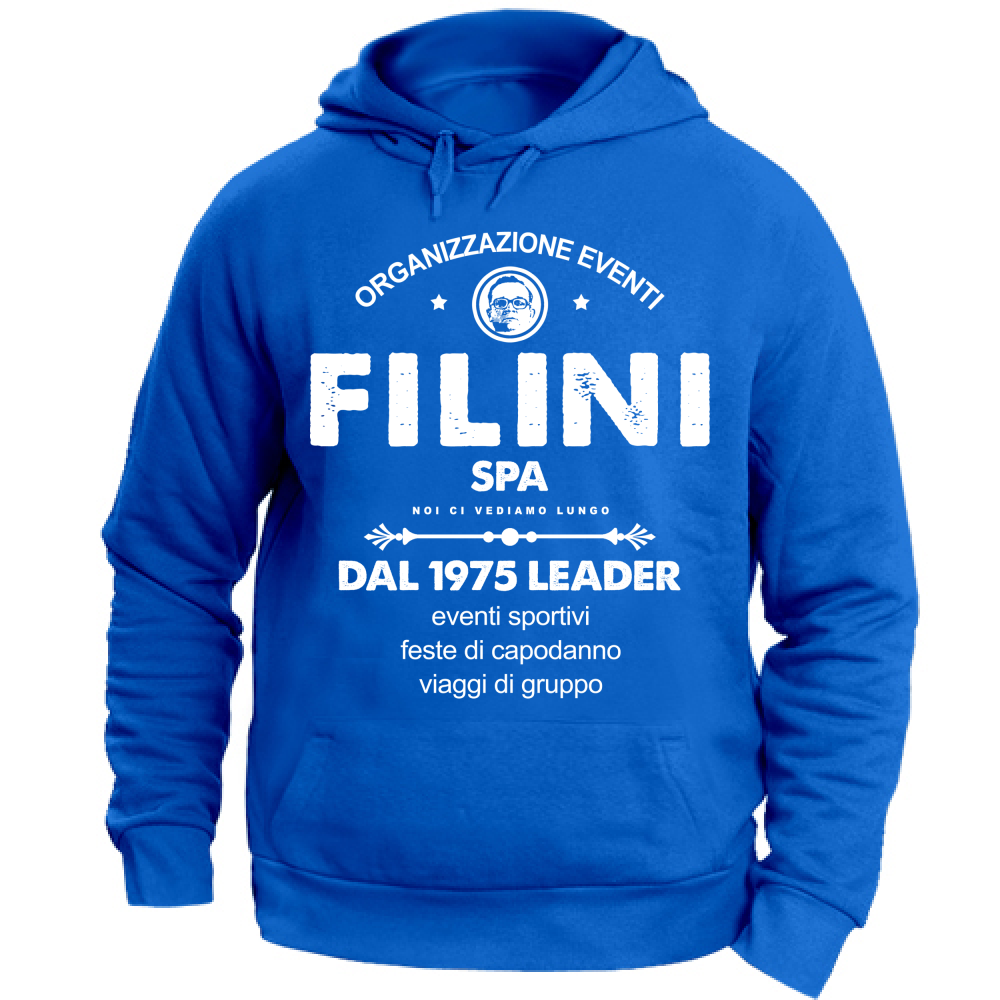 Felpa Unisex con Cappuccio Filini spa