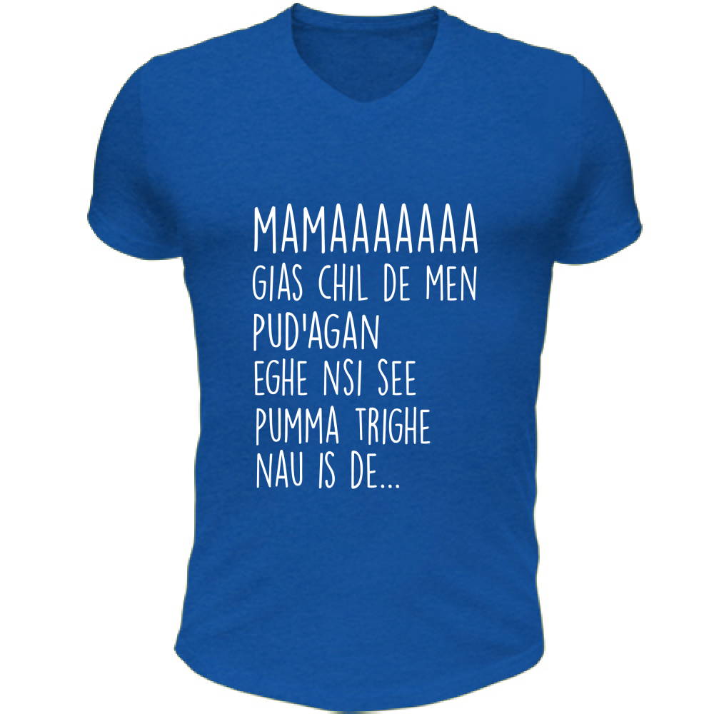 T-Shirt Unisex Scollo V Mamaaa