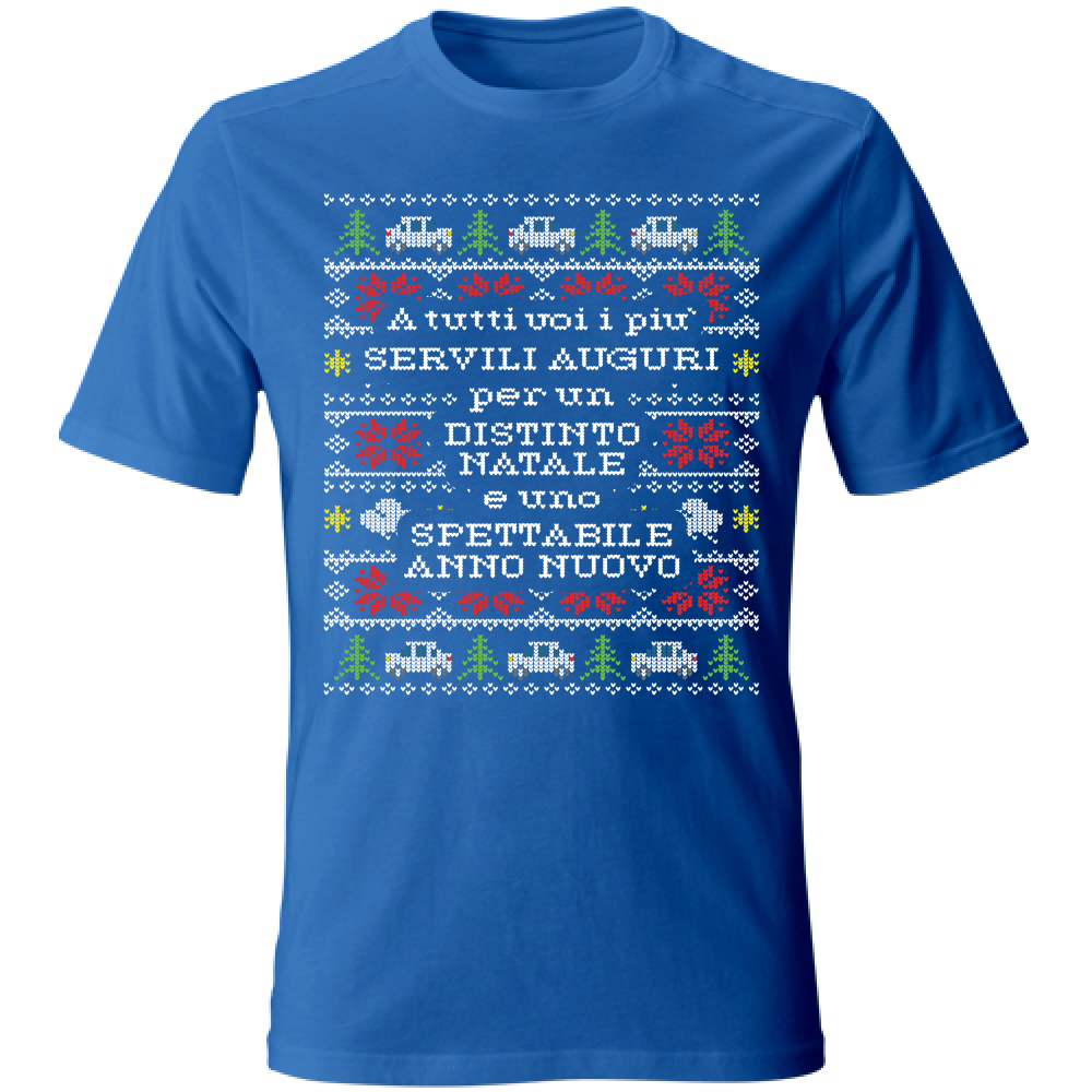 T-Shirt Unisex Servili Auguri Natale