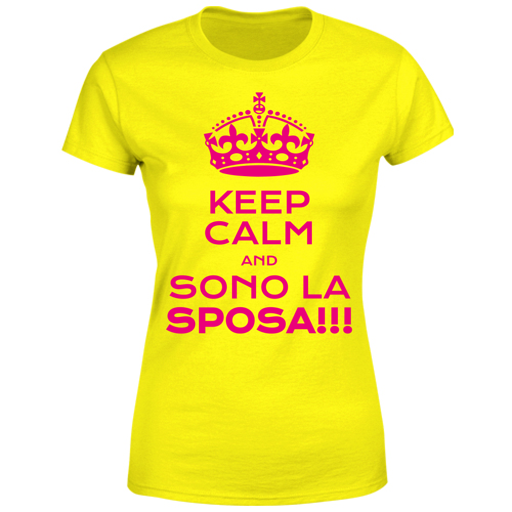 T-Shirt Donna Maglietta - Addio al Nubilato - KC sposa - chiara