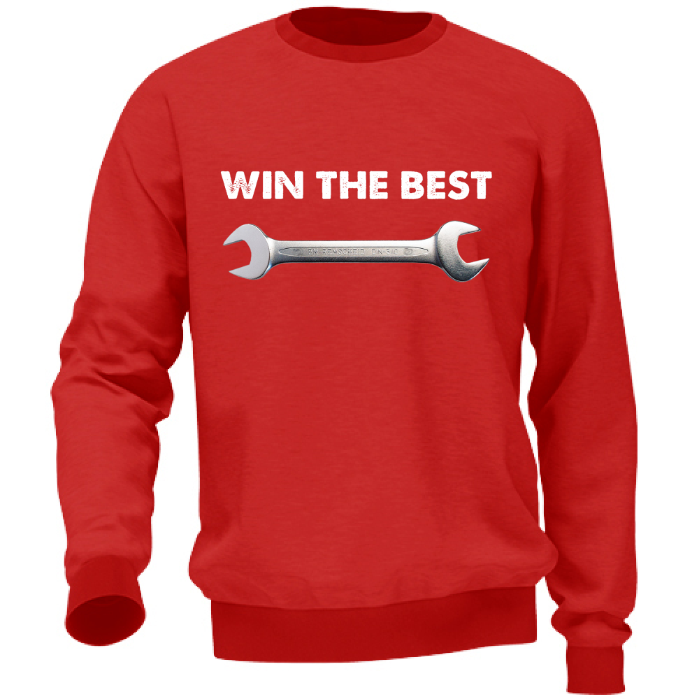 Felpa Unisex Win the Best