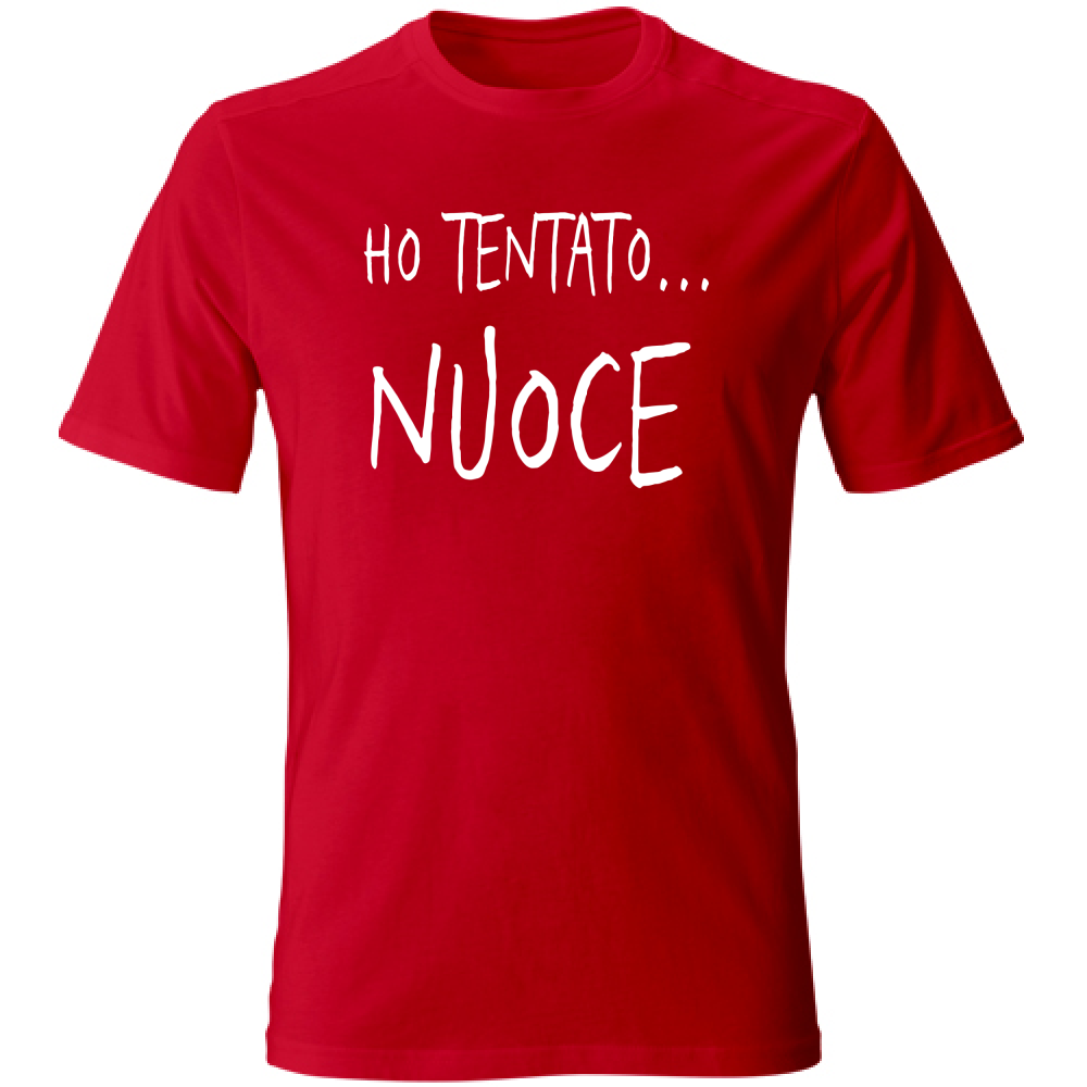 T-Shirt Unisex Ho tentato - Scritte Divertenti