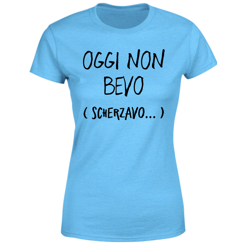 T-Shirt Donna Scherzavo - Scritte Divertenti - Chiara