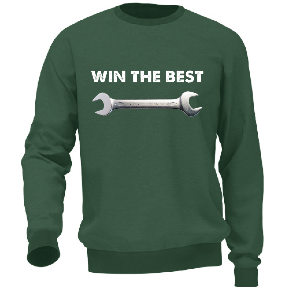 Felpa Unisex Win the Best
