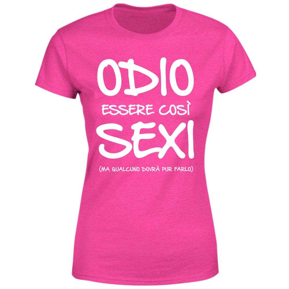 T-Shirt Donna Essere Sexy - Scritte Divertenti