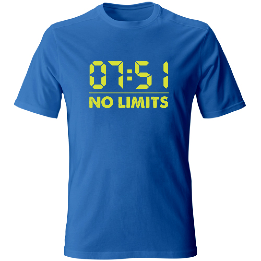 T-Shirt Unisex Large 7:51 no limits