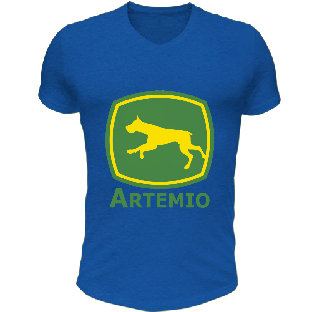 T-Shirt Unisex Scollo V Artemio Trattori