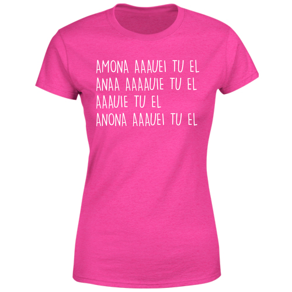 T-Shirt Donna Aaauei to el