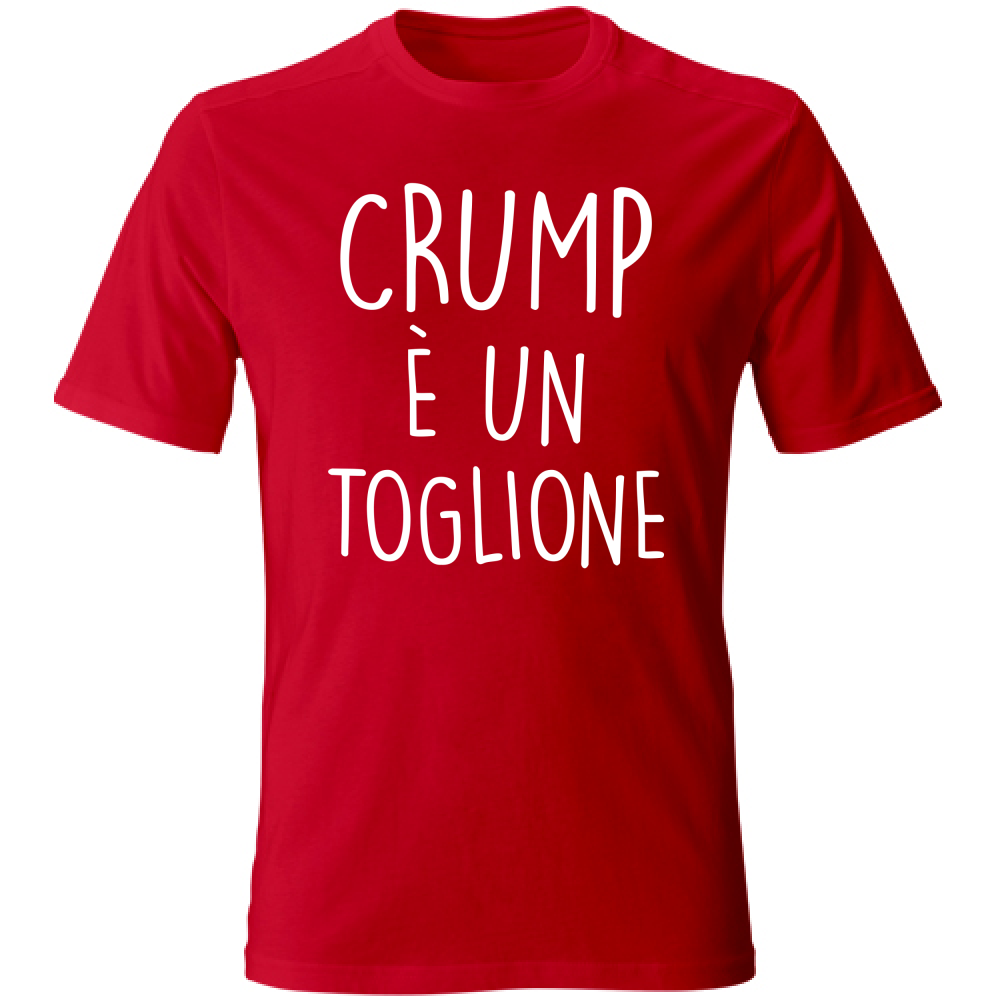 T-Shirt Unisex Crump Toglione - Scritte Divertenti