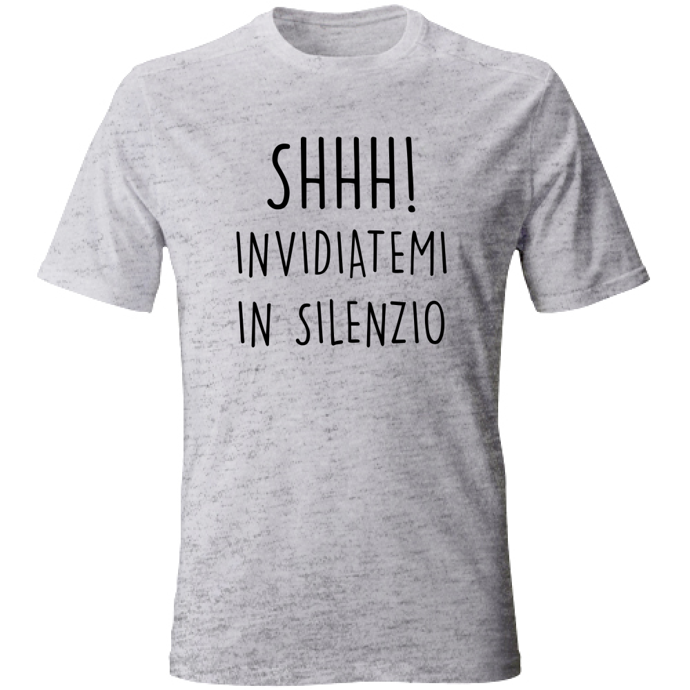 T-Shirt Unisex Il silenzio - Scritte Divertenti - Chiara