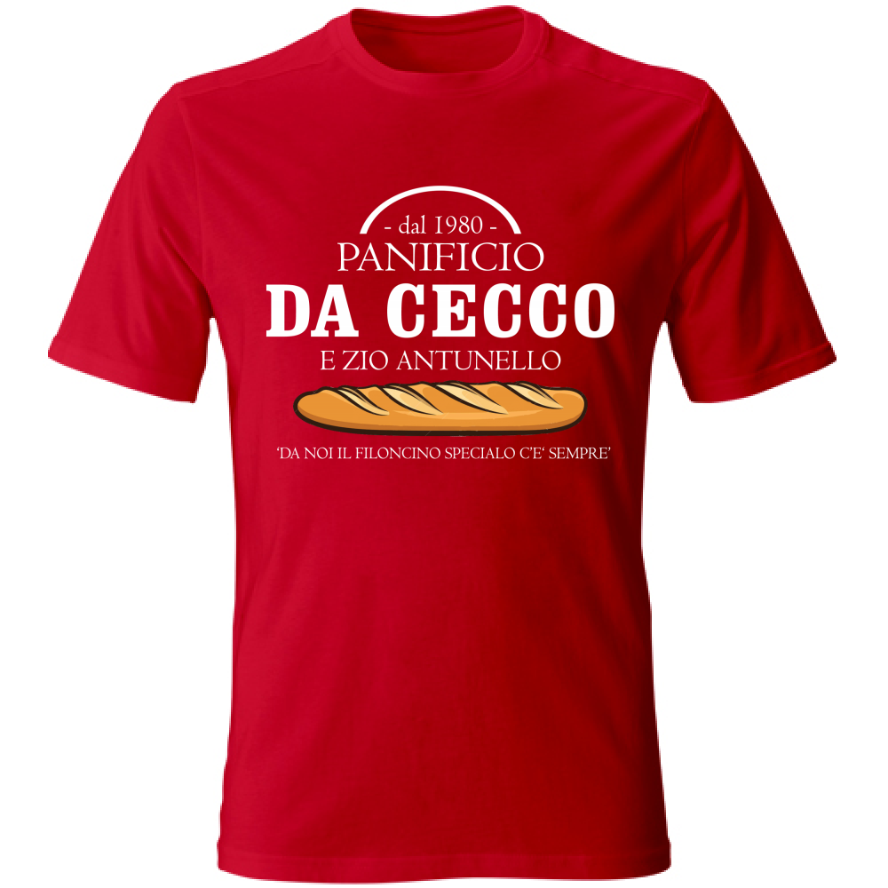 T-Shirt Unisex Panificio da Cecco