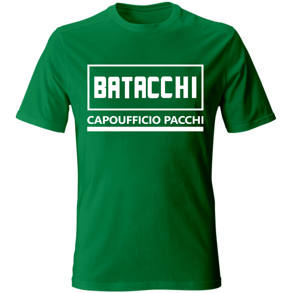 T-Shirt Unisex Batacchi Capoufficio Pacchi