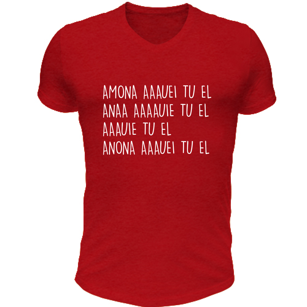 T-Shirt Unisex Scollo V Aaauei to el