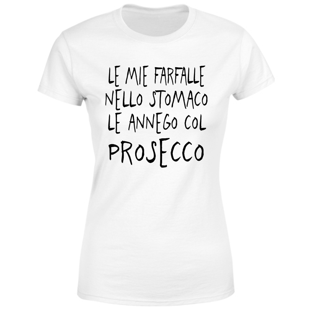 T-Shirt Donna Le mie farfalle - Scritte Divertenti - Chiara