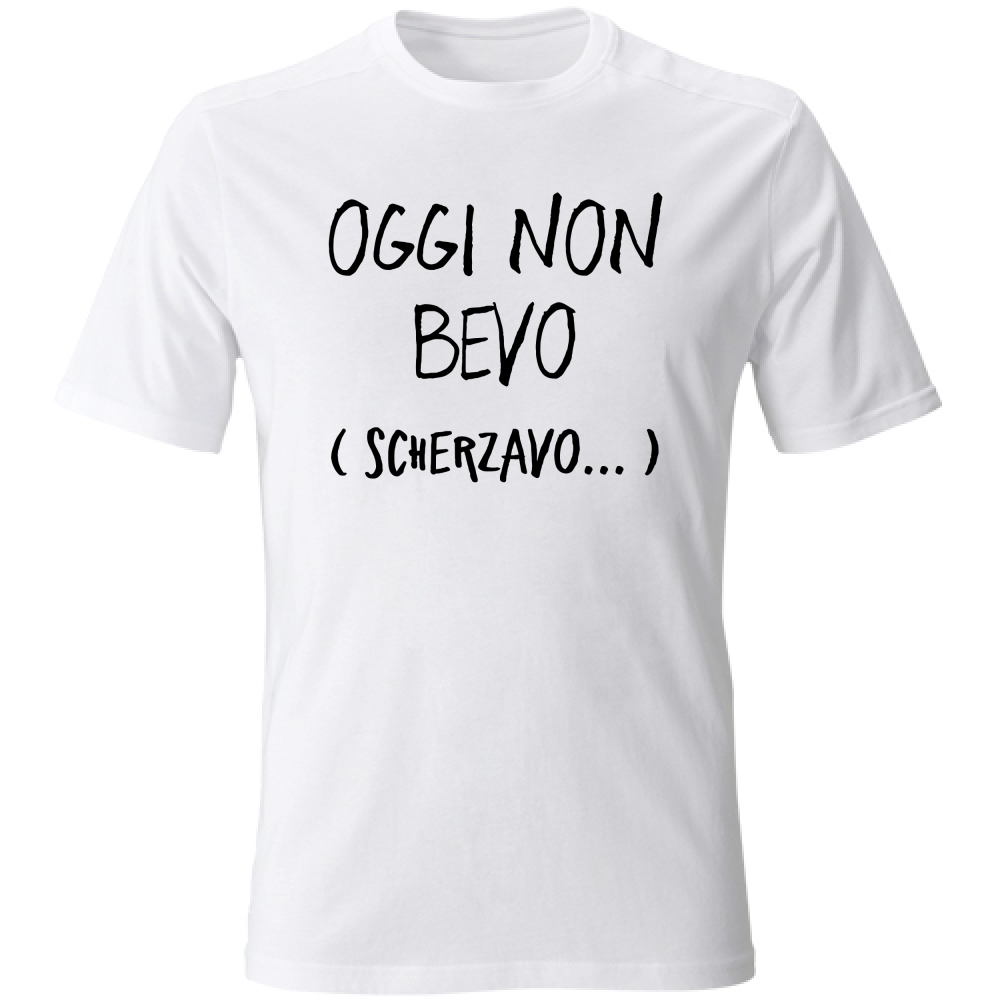 T-Shirt Unisex Scherzavo - Scritte Divertenti - Chiara