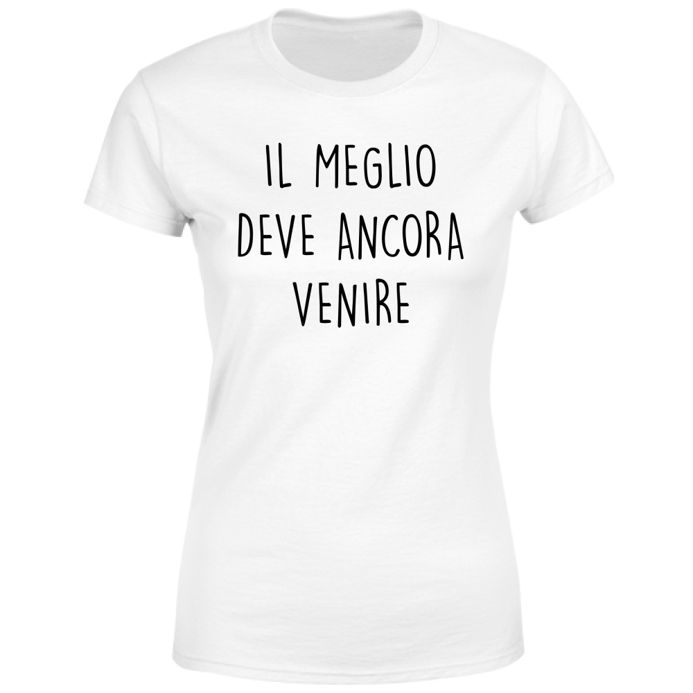 T-Shirt Donna Il meglio - Scritte Divertenti - Chiara