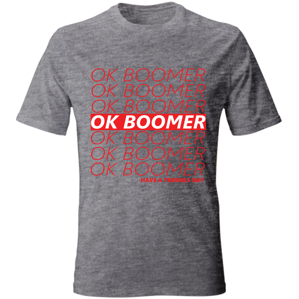 T-Shirt Unisex Ok Boomer Maglietta