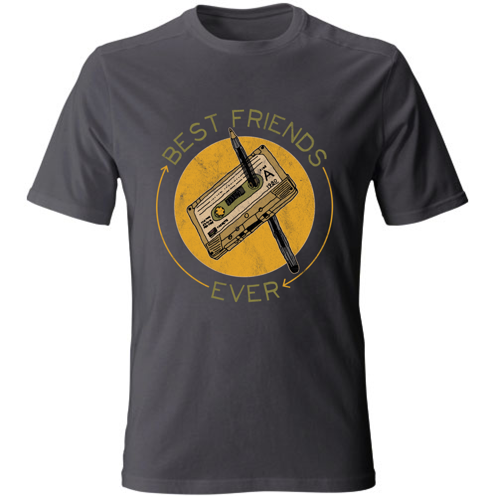 T-Shirt Unisex Large Best Friends