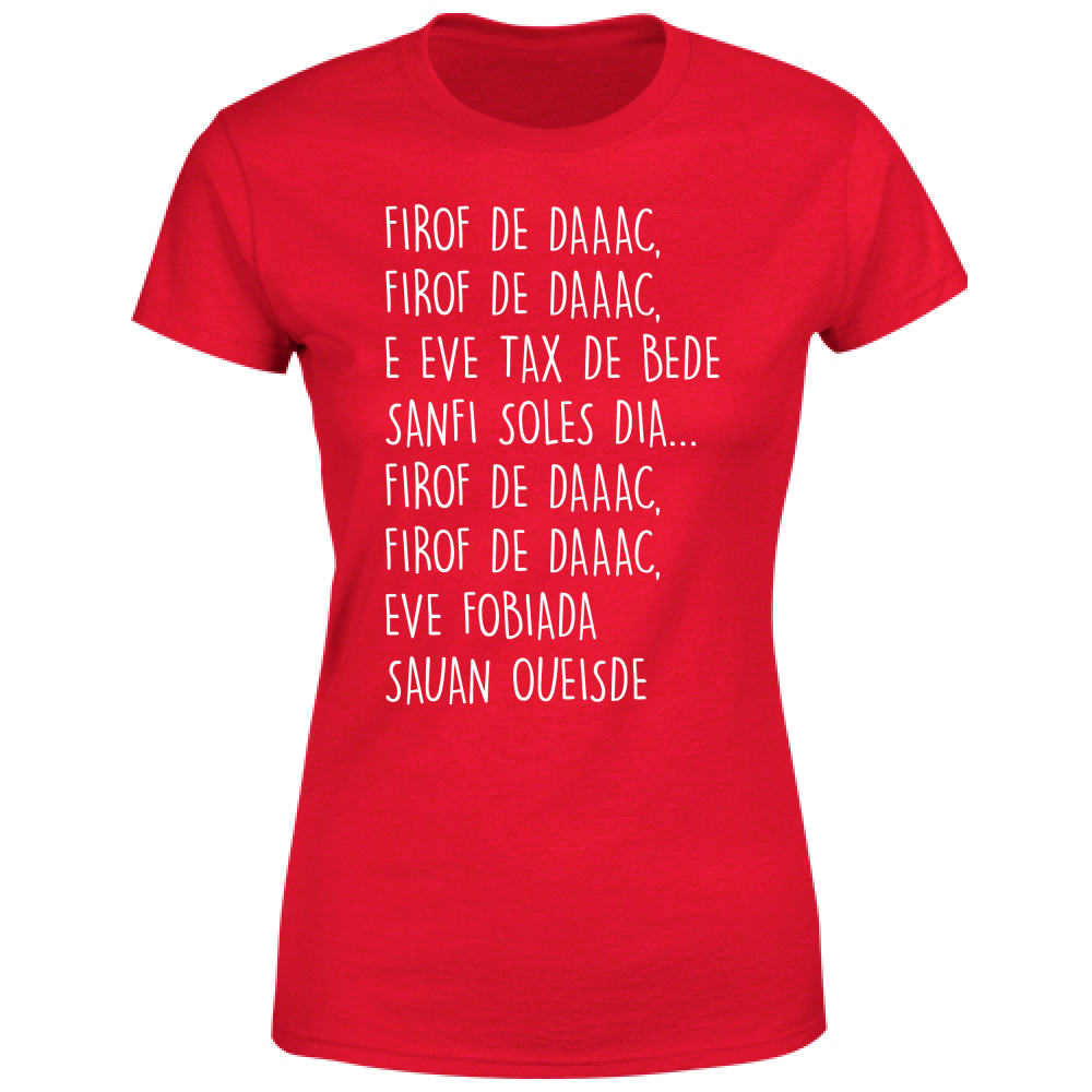 T-Shirt Donna Firof de daaac