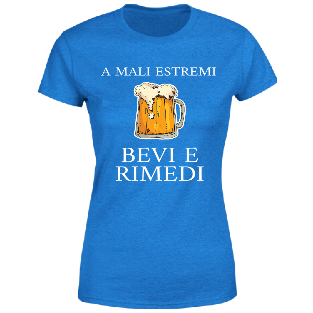 T-Shirt Donna A mali estremi