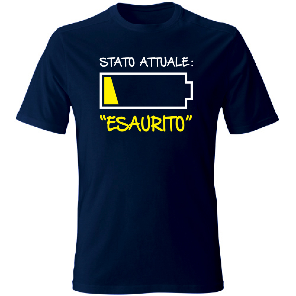 T-Shirt Unisex Large Stato attuale: Esaurito - Scritte Divertenti