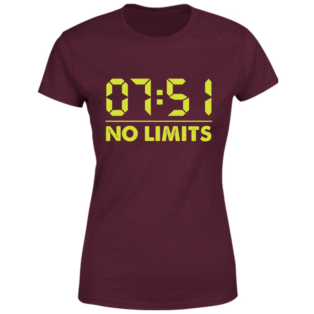 T-Shirt Donna 7:51 no limits