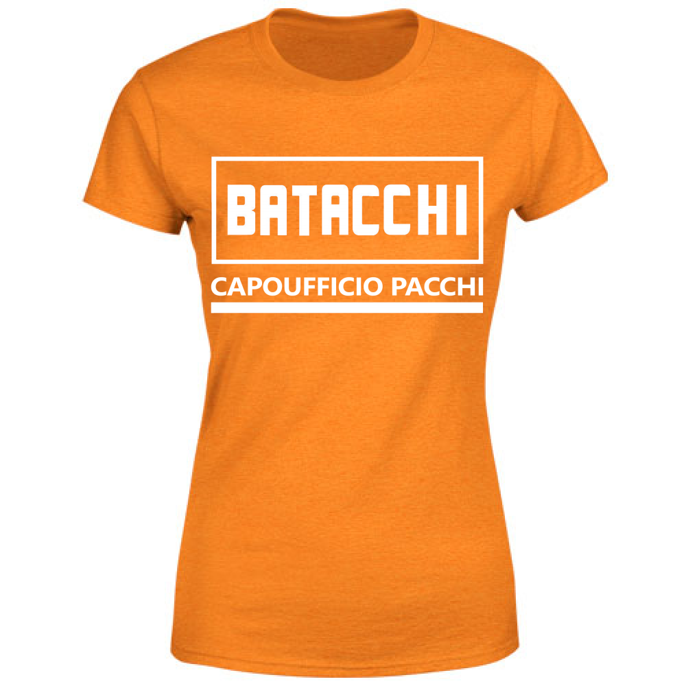 T-Shirt Donna Batacchi Capoufficio Pacchi