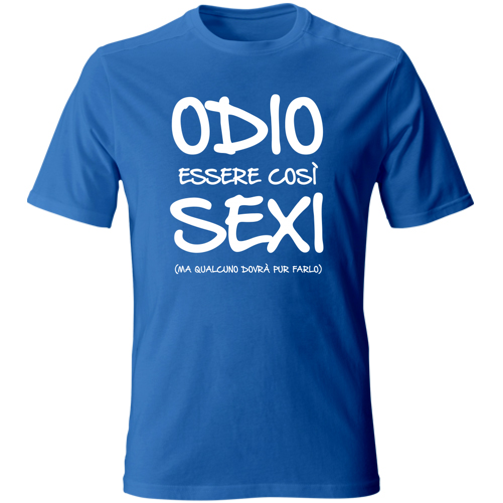 T-Shirt Unisex Large Essere Sexy - Scritte Divertenti