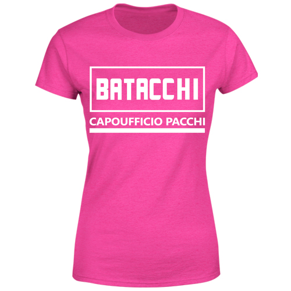 T-Shirt Donna Batacchi Capoufficio Pacchi